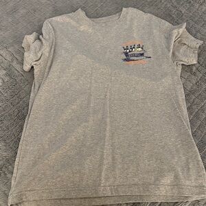 Izod Gray Short Sleeve Tee with Graphic